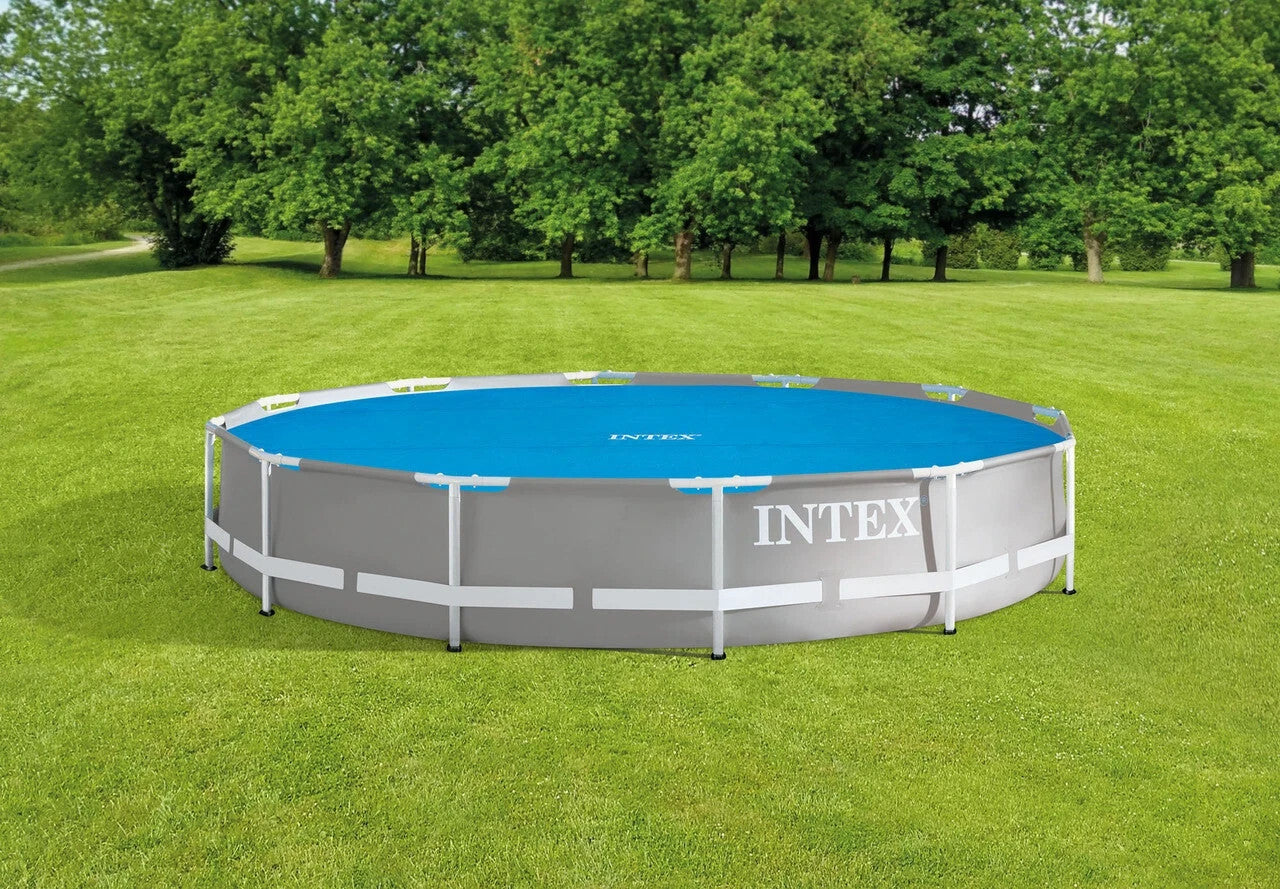 Intex Above Ground Pool Solar Round Cover Heating Outdoor Protective 15ftx4.57M