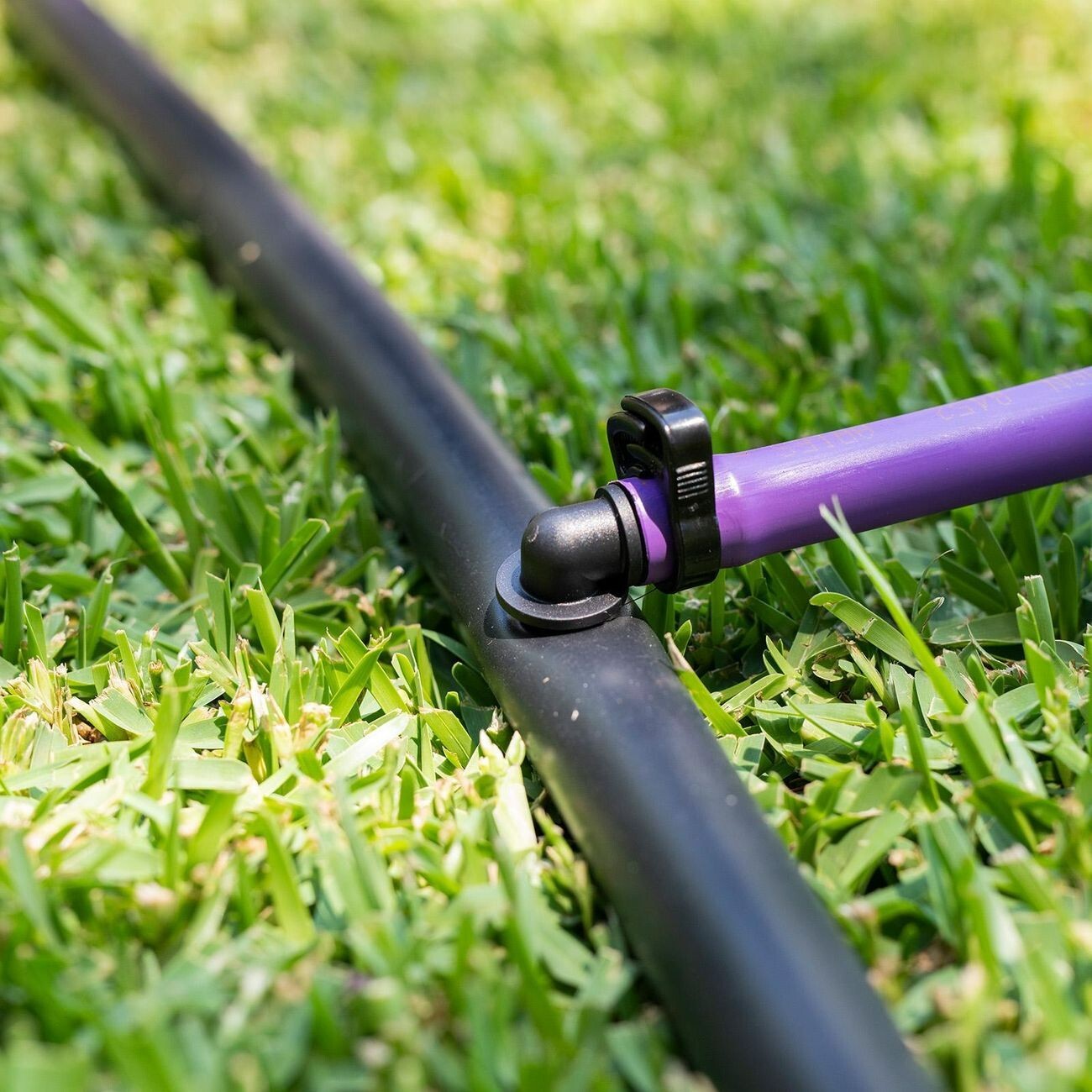 Holman Irrigation Pipe Black Poly Premium Tube Garden Watering System 13mm x 50m