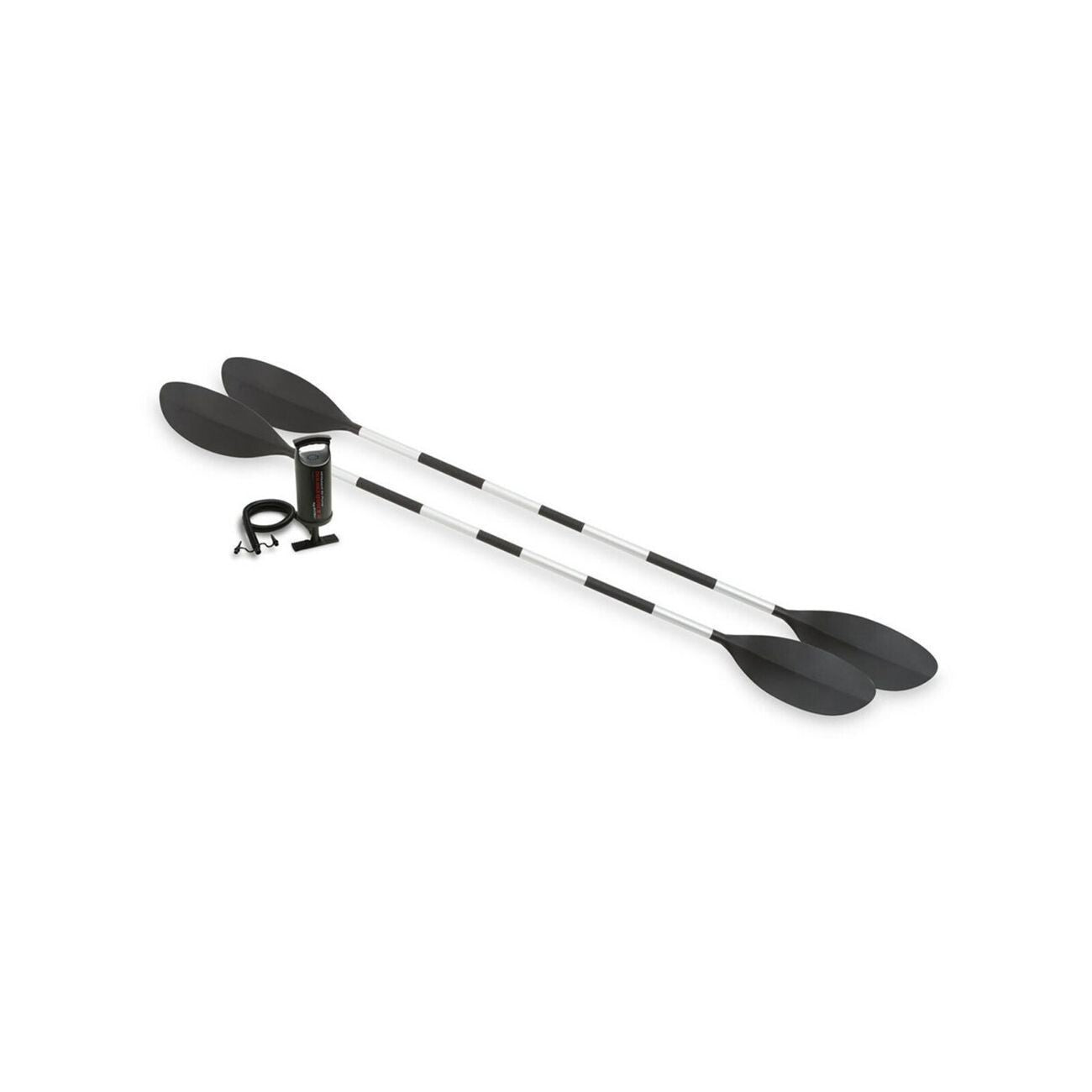 Intex Kayak Boat Canoe K2 Inflatable 2 Seat Floating Oars River Lake