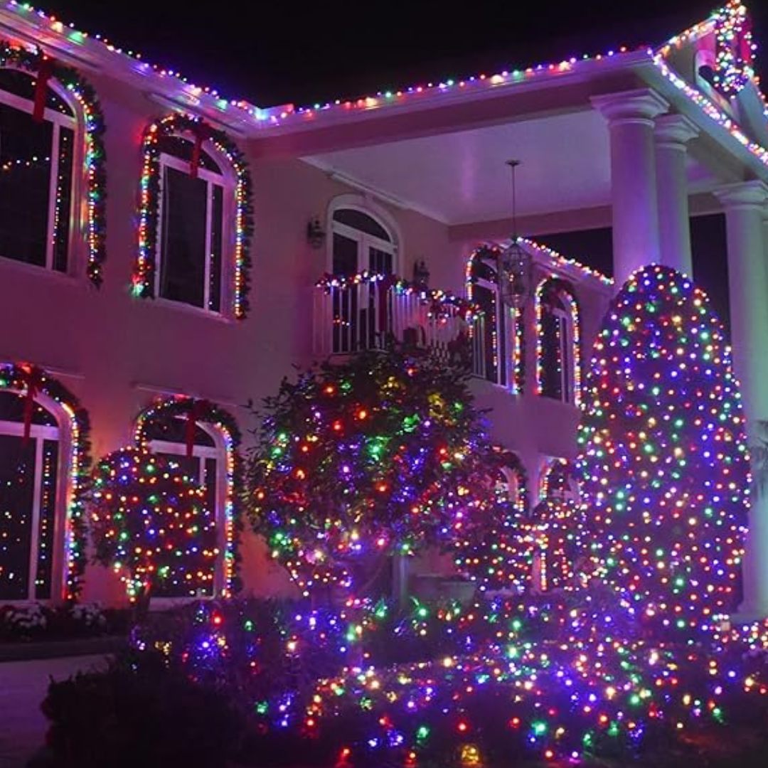 2X Lytworx Christmas Lights 250 Buds Multicolour LED Fairy String Decoration