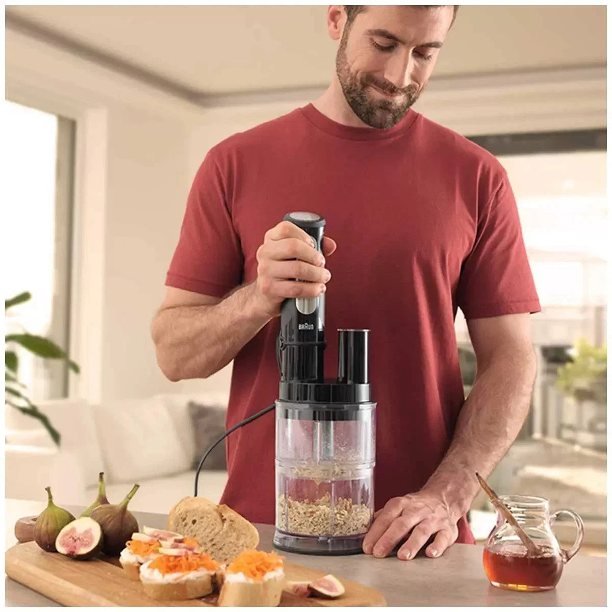Braun MultiQuick 5 PRO Vario Hand Blender Sauce Mixer 1000W MQ55755M