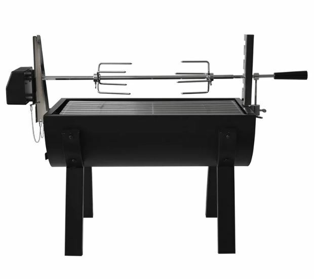 Jumbuck Novo Charcoal Spit Roaster BBQ Rotisserie Smoker Grill Electric