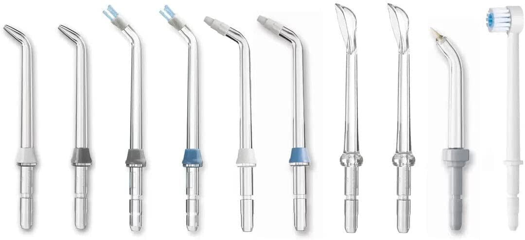 Waterpik Water Flosser Ultra + Cordless Plus Waterflosser Pack +10 Accessory Tip