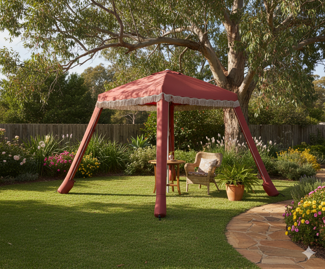 Marquee Folding Gazebo Tent Portable Hub Outdoor Event Sun Shade Egret 32mm