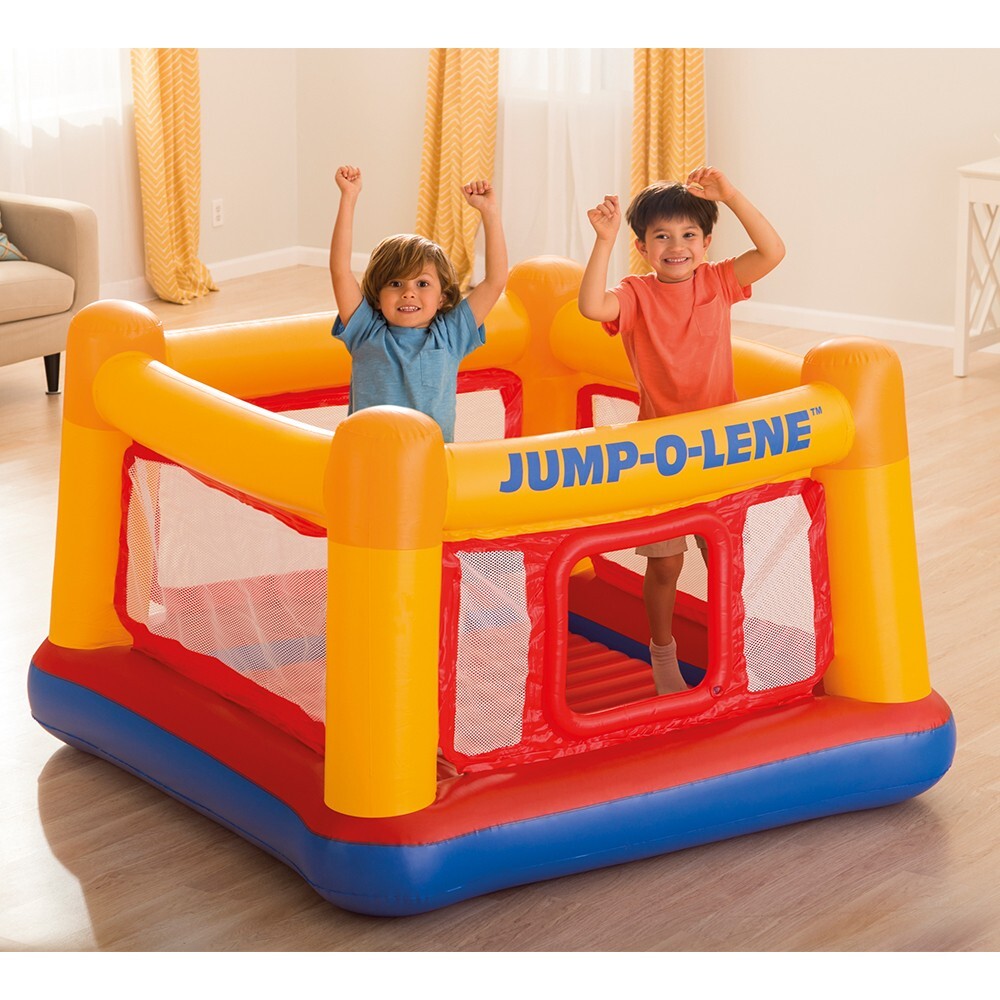 Intex Jump-O-Lene Playhouse Inflatable 173cm Indoor/Outdoor Kids Jumping Castle