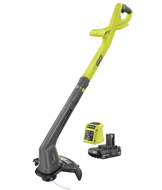 Ryobi ONE+ 25cm Line Trimmer 2.0Ah Battery Charger Kit 18V Grass Whipper Snipper