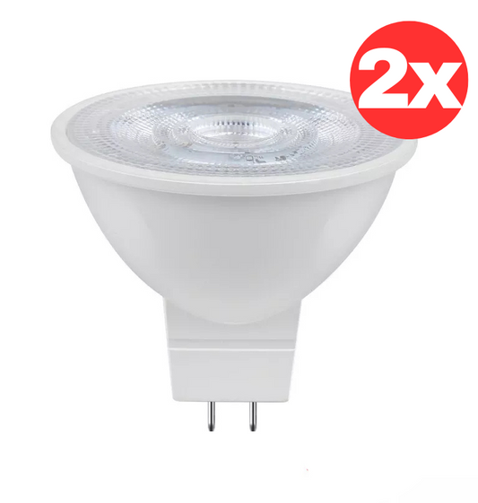 Luce Bella LED DownLight Bulb Globes Light 6W 500lm Warm White MR16 36° 2 Pack