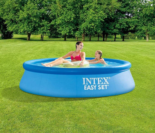 Intex Easy Set Pool Inflatable Swimming Above Ground with Filter Pump 8' X 24"