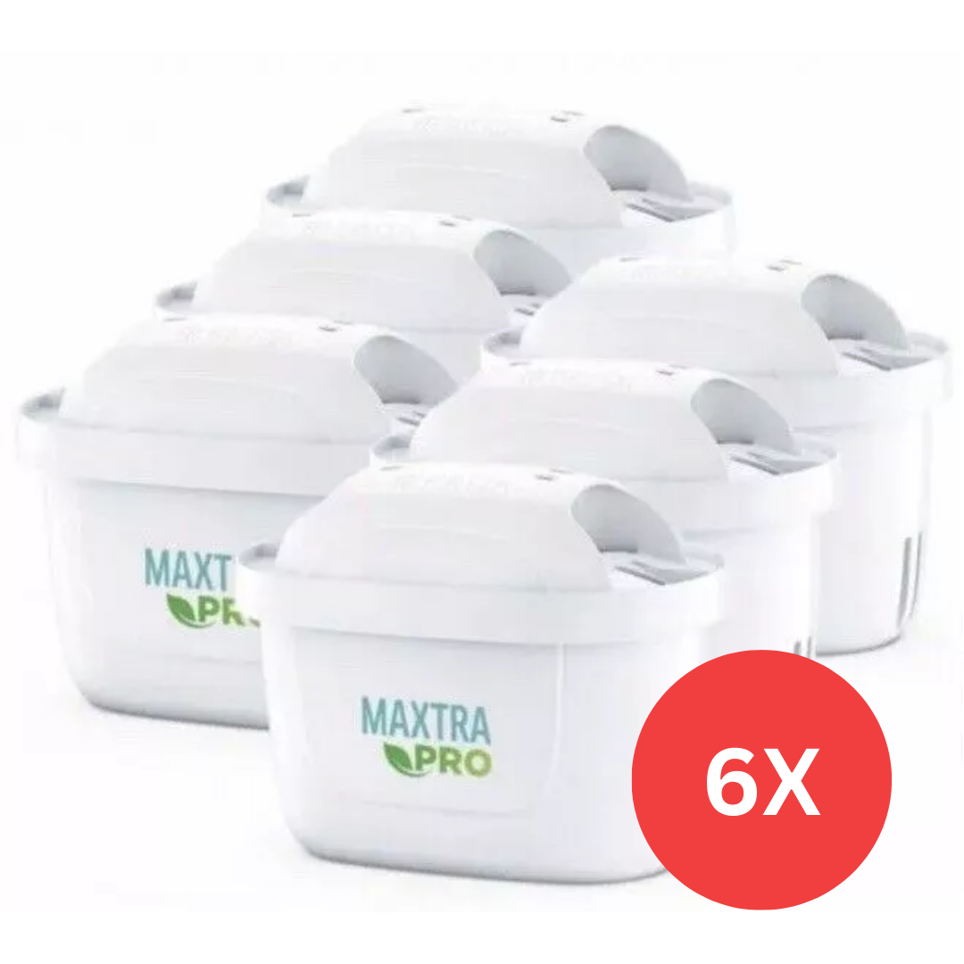 Genuine Brita Maxtra Pro Replacement Water Filter Cartridges Purifier 6 Pack