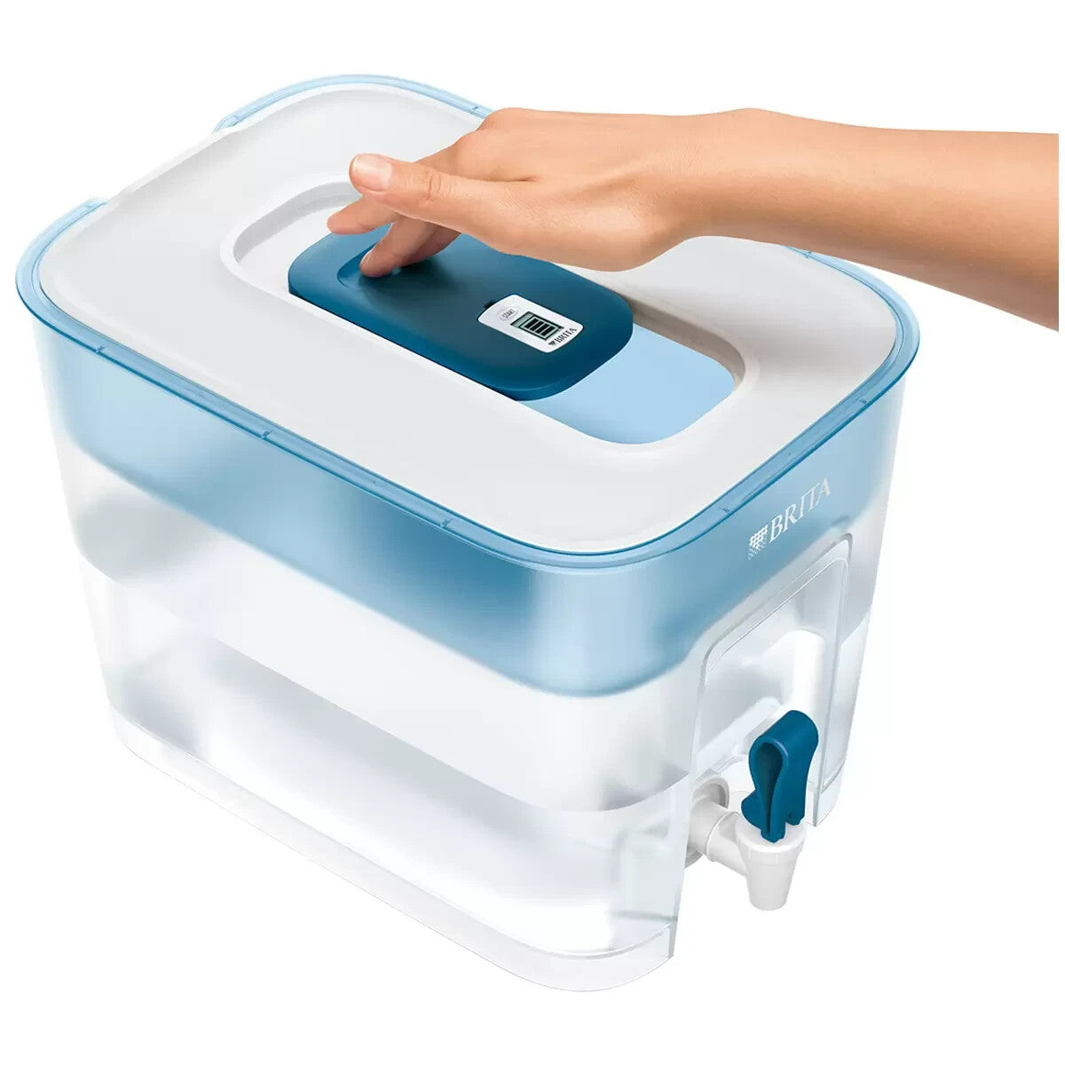 Brita Flow Cask 8.2L Water Purifier Dispenser Filter Tank w/ 2x Maxtra+ Filters