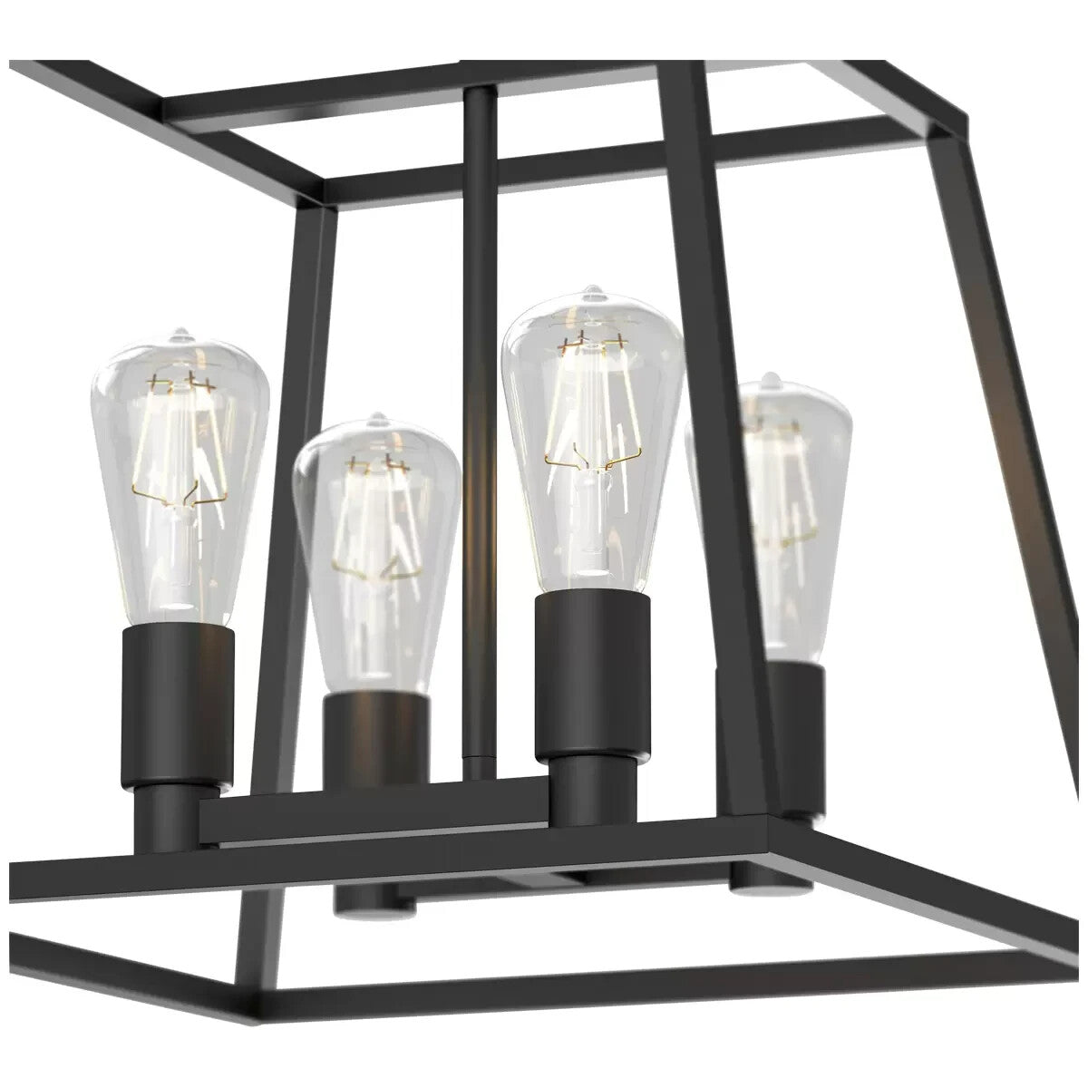 Artika Carter Pendant 4 Lights Chandelier Industrial Kitchen Hanging Dining