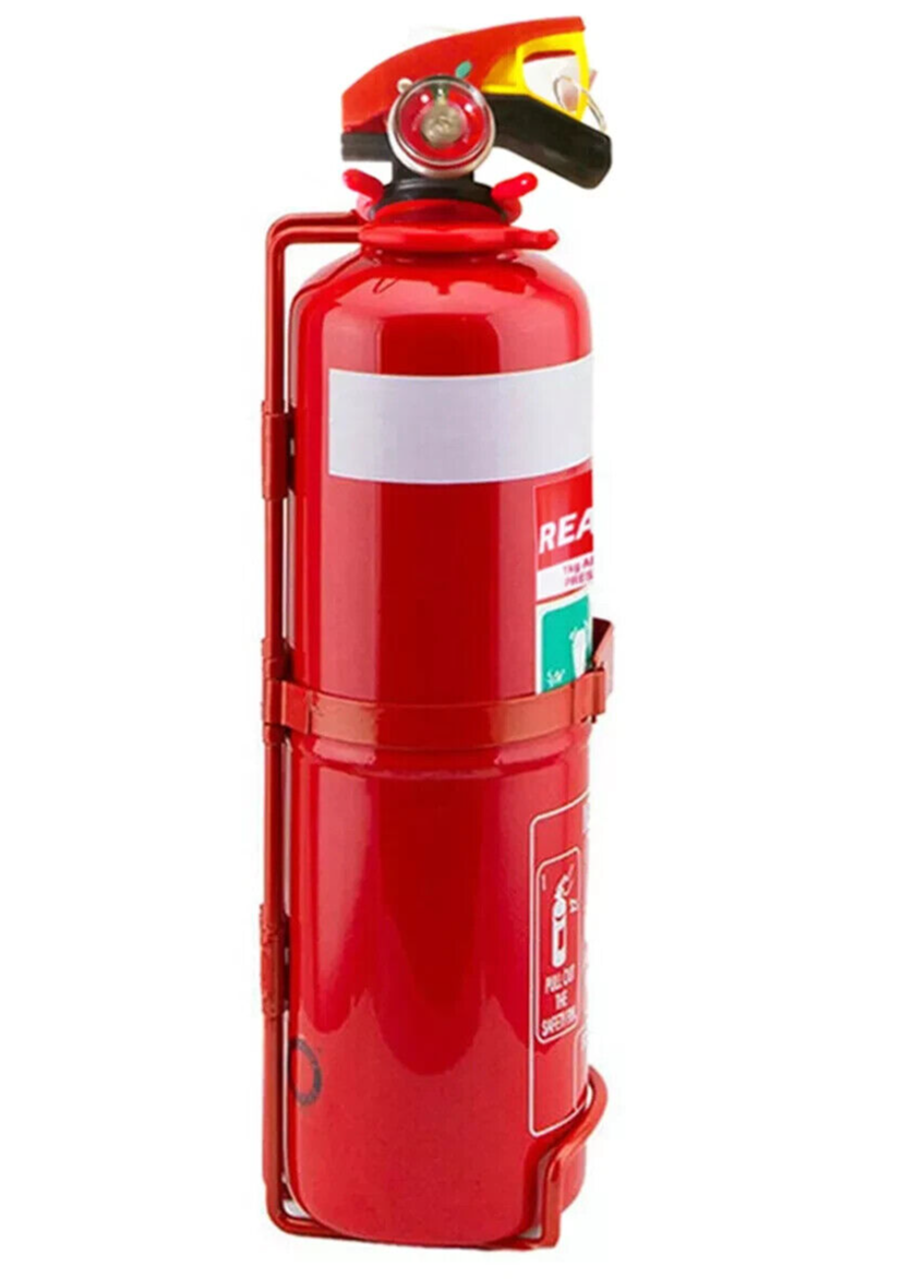 2x Ready 2 Fire Extinguisher 1kg ABE Dry Powder Car Boat Home Caravan Pro