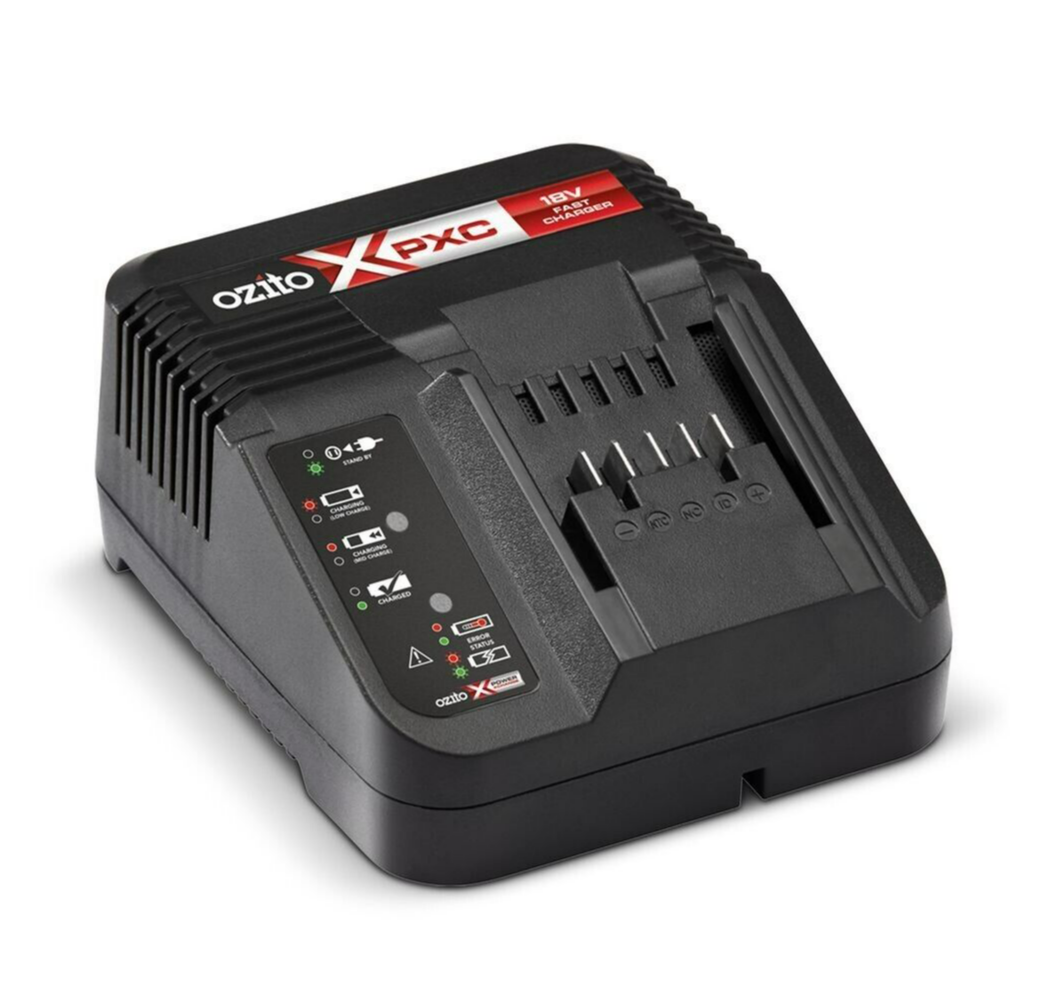 Ozito 2.5Ah Li-Ion Battery & Fast Charger Pack PXBC-25B Range Garden Tools 18V