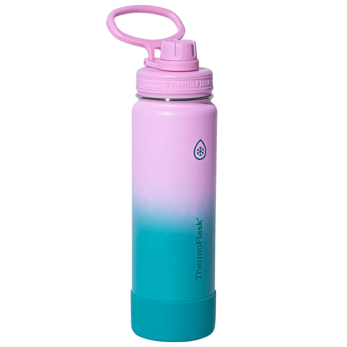 2x ThermoFlask Ombre Double Wall Vacuum Insulated Stainless Steel Bottle 710ml