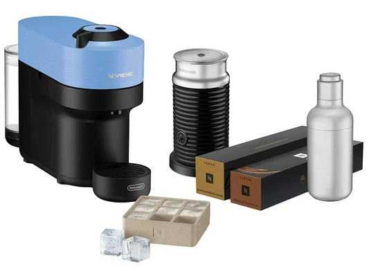 Nespresso DeLonghi Vertuo POP Summer Value Pack Capsule Coffee Maker Machine