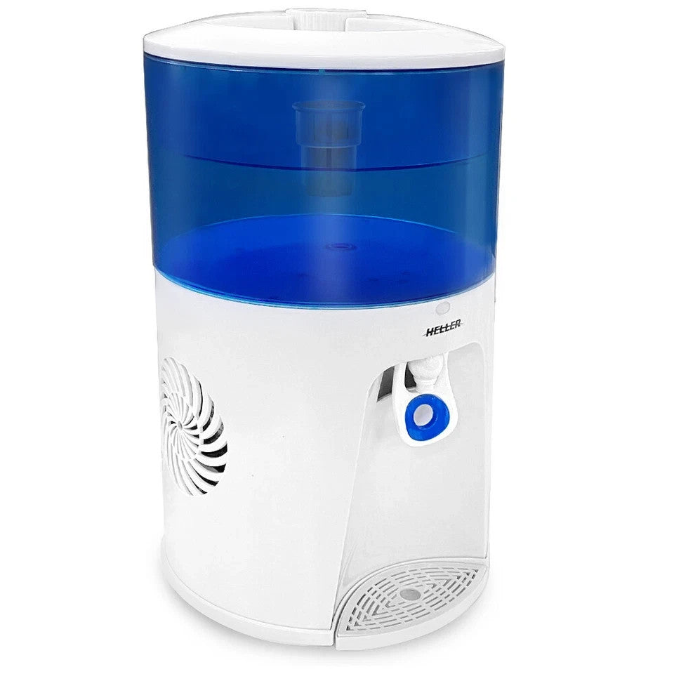 Heller 8.5L Bench Top Water Filter Carbon Cold Cooler + 3 Filter Replacements