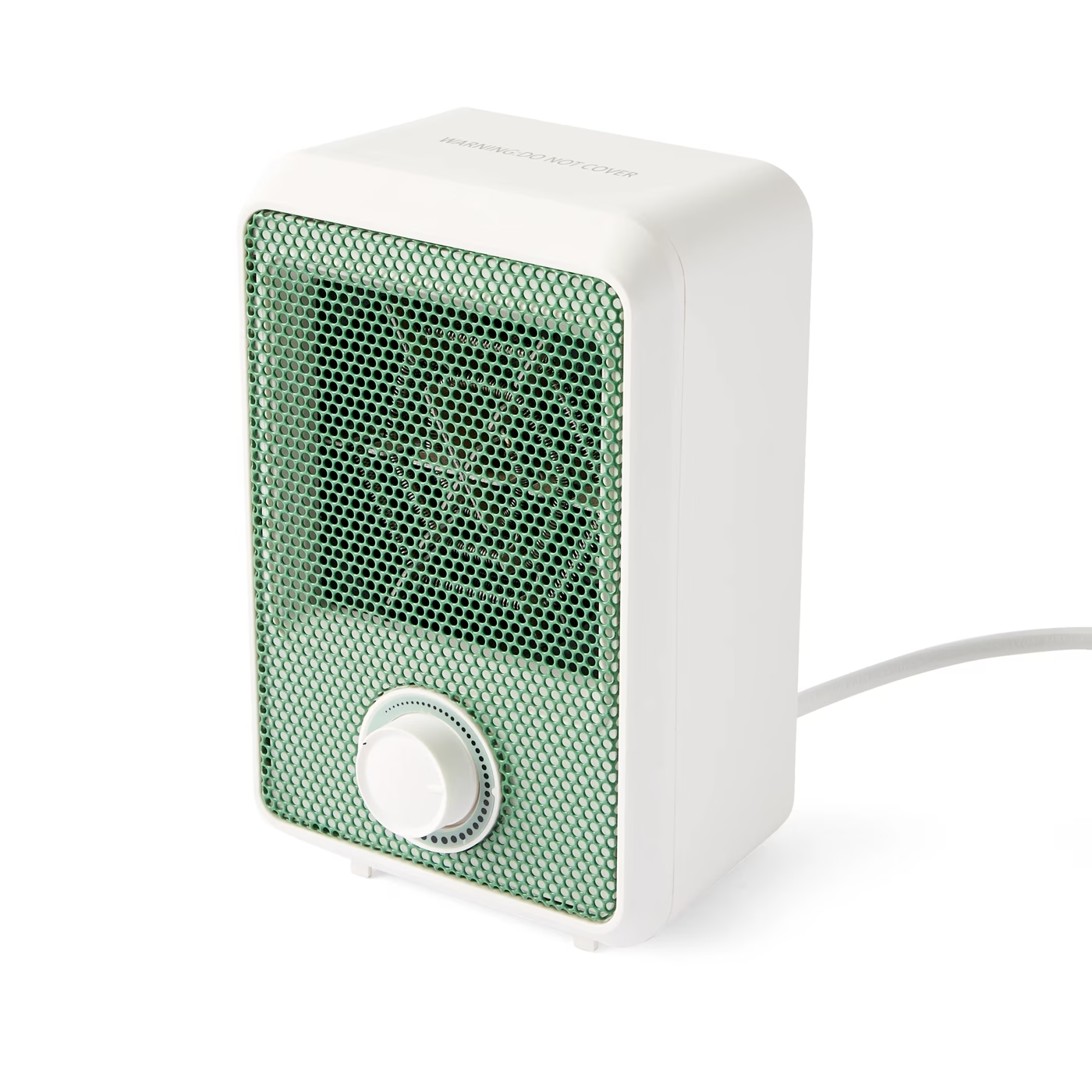 Desktop Mini Electric Heater Portable Small Room Office Desk Table 600W Green