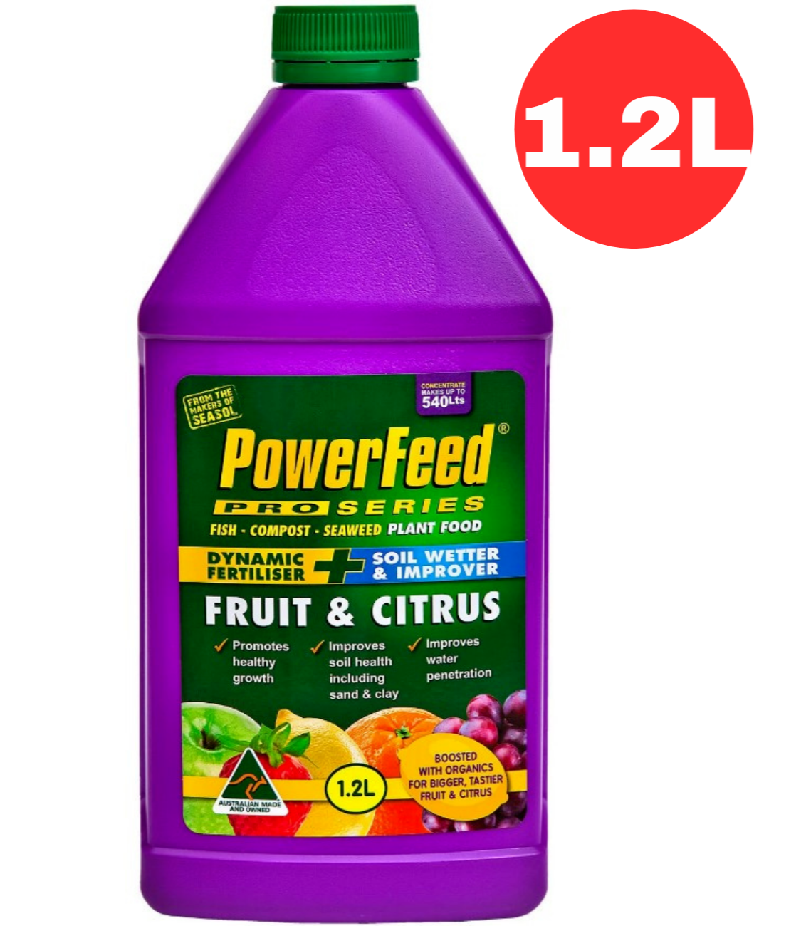 PowerFeed 1.2L Pro Series Flowers Fruit Citrus Concentrated Liquid Fertiliser