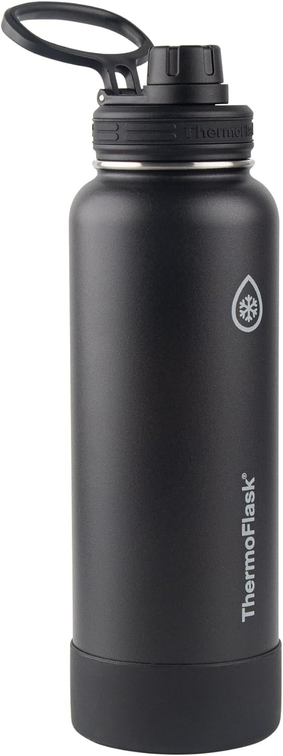 2x ThermoFlask Double Wall Vacuum Insulated Stainless Steel Water Bottle 1.2L