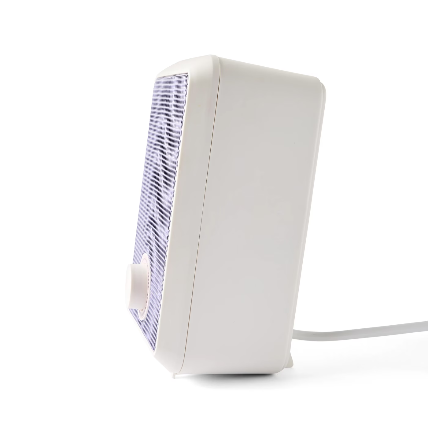 Desktop Mini Electric Heater Portable Small Room Office Desk Table 600W Purple