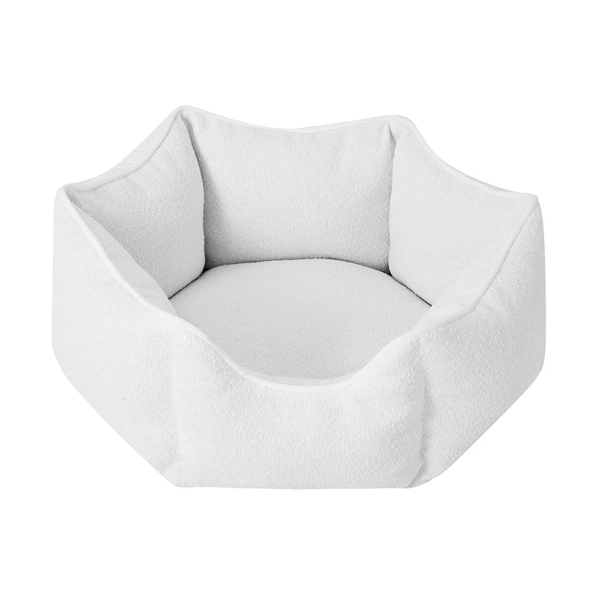 Dog Bed Pet Hexagon Lounge Soft Sofa Calming Puppy Cat Sleeping Cushion