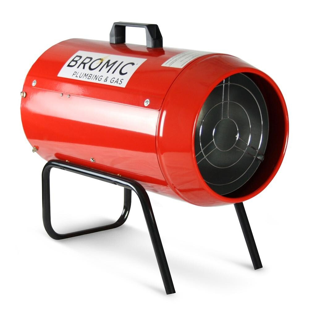 Bromic Blow Air Heater LPG Gas Fired Portable Lightweight Blow Fan w/ Regulator