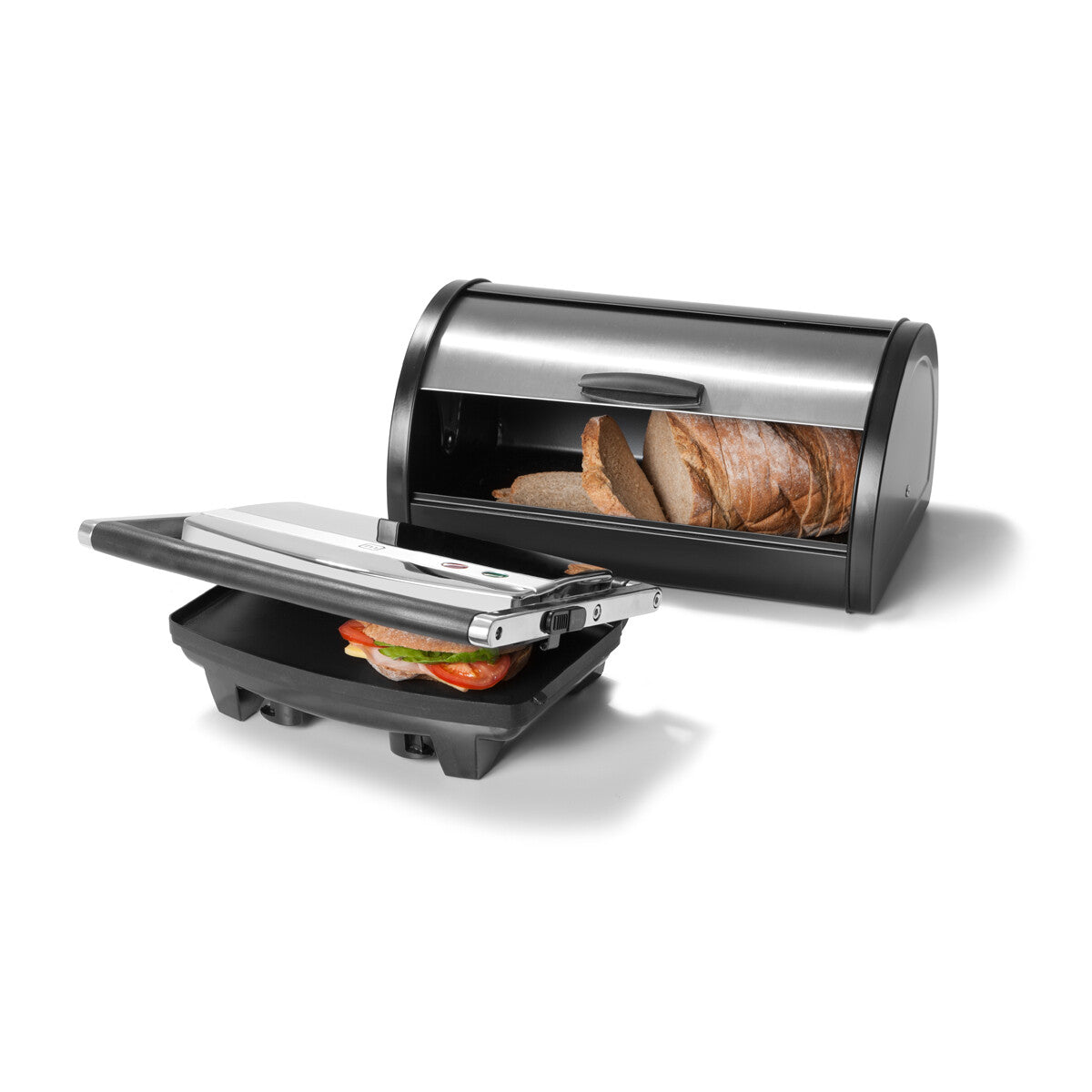2 Slice Sandwich Maker Electric Press Grill Non Stick Flat Plate Toaster Toastie