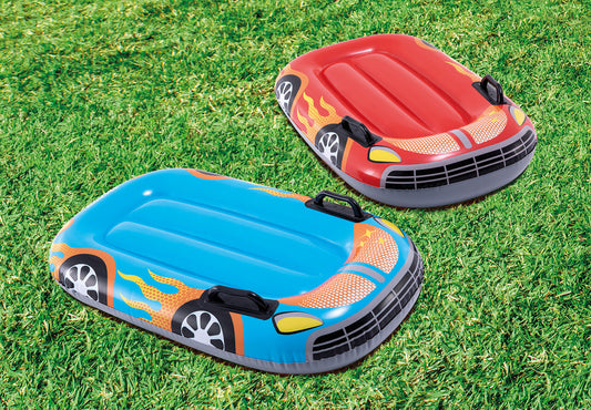Intex Inflatable Water Slide Racing Ramp Kids Play Centre Outdoor Slip Toy Fun