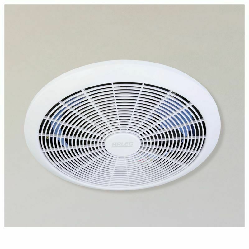 Arlec 250mm Ceiling Exhaust Fan Bathrooms Kitchen Ventilation Powerful Electric