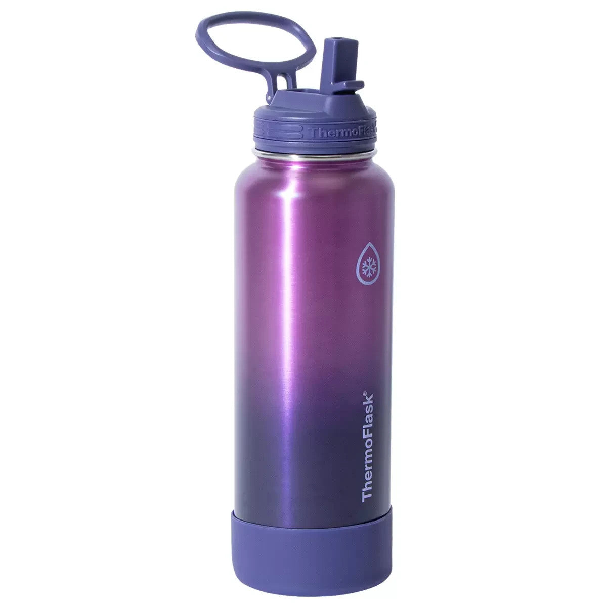 2x ThermoFlask Insulated Water Bottle Stainless Steel Double Wall Vacuum 1.2L