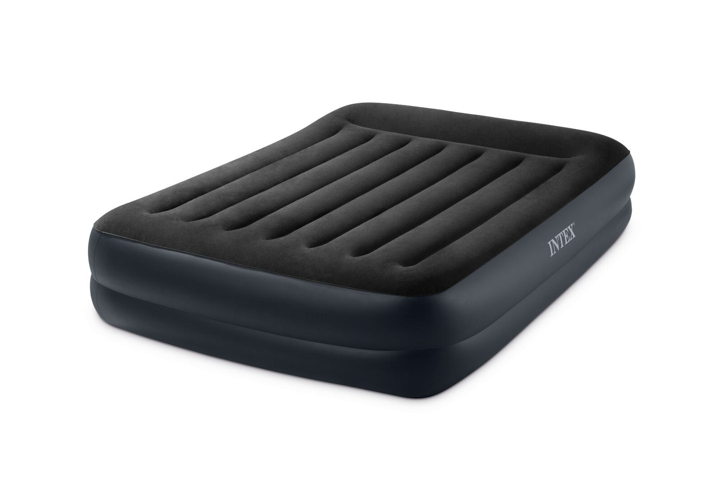 Intex Air Mattress Inflatable Dura-Beam Mid-Rise Queen H42cm with Electric Pump