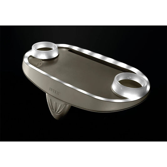Intex Premium Tray Cup Holder Accessory PureSpa Inflatable Hot Tub LED Storage