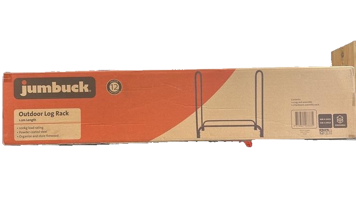 Jumbuck  Log Rack Stand Kindling Firewood Lumber Outdoor Storage Holder