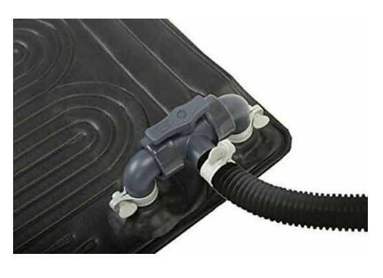 2x Intex Solar Heater Mat Above Ground Swimming Pool Filter Pump Warmer 120cm