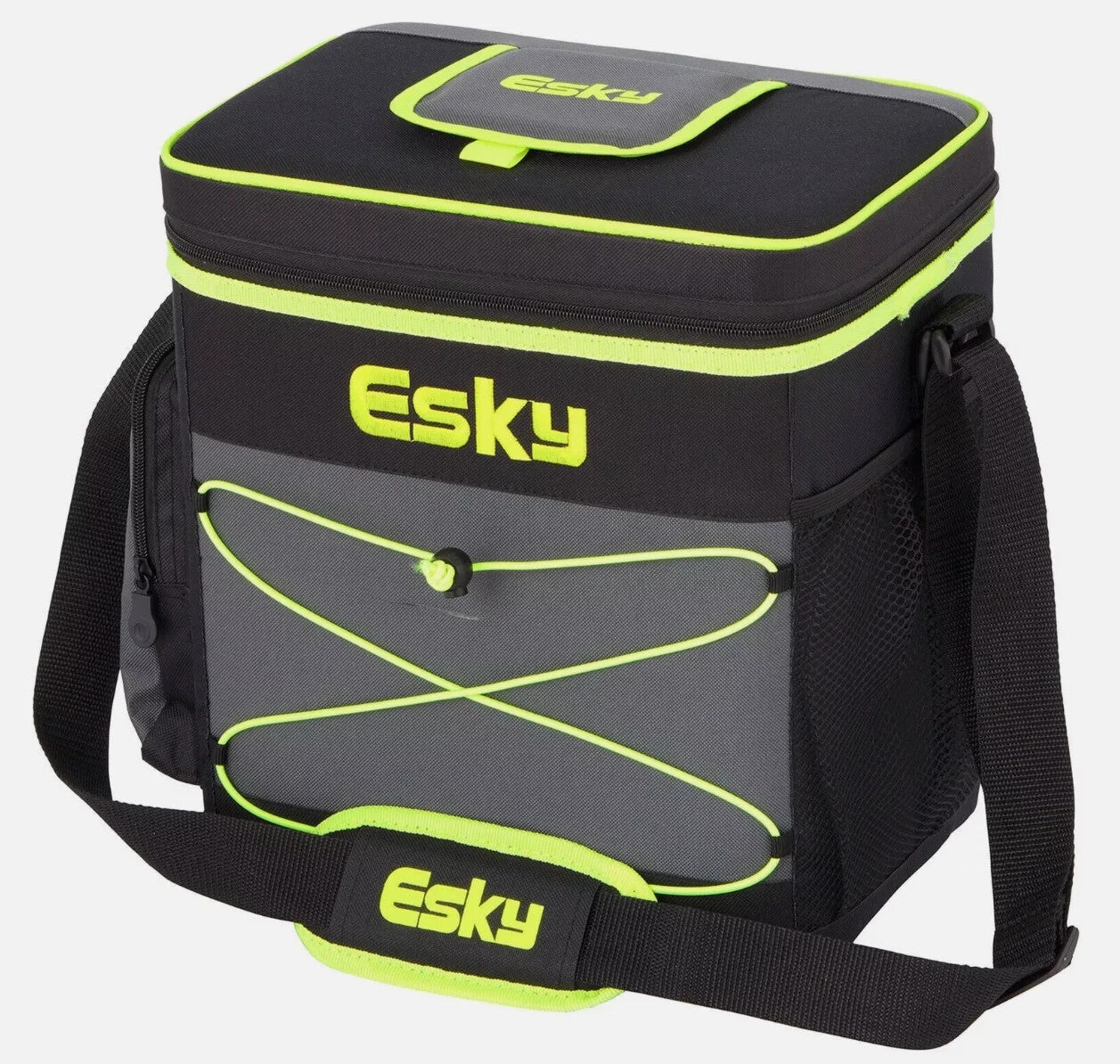 Esky Cooler Bag 30 Can Hybrid Hard Inner Insulated Lining Ice Brick Lunch Drink