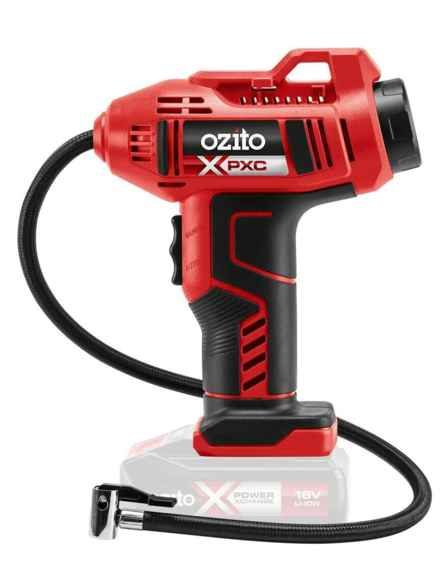 Ozito PXC 18V Air Inflator Cordless Compressor Tyre High Pressure - SKIN ONLY