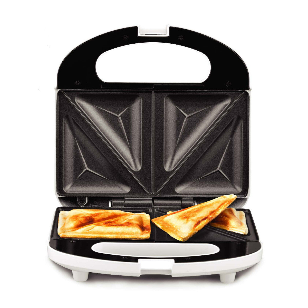 2 Slice Sandwich Maker Sandwich Press Jaffle Iron Toastie Maker Non Stick Plates