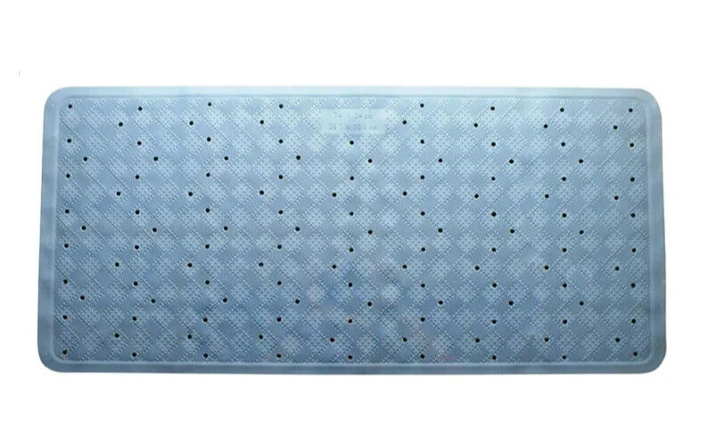 Supertex Bathroom Rubber Bath Mat Non Slip Anti-Slip Toilet Floor Rug 34 x 74cm