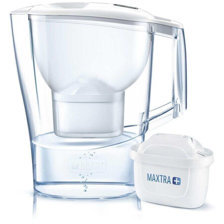 Brita Water Filter Jug 3.5L Aluna XL with 2 Brita Maxtra+ Filter Cartridges