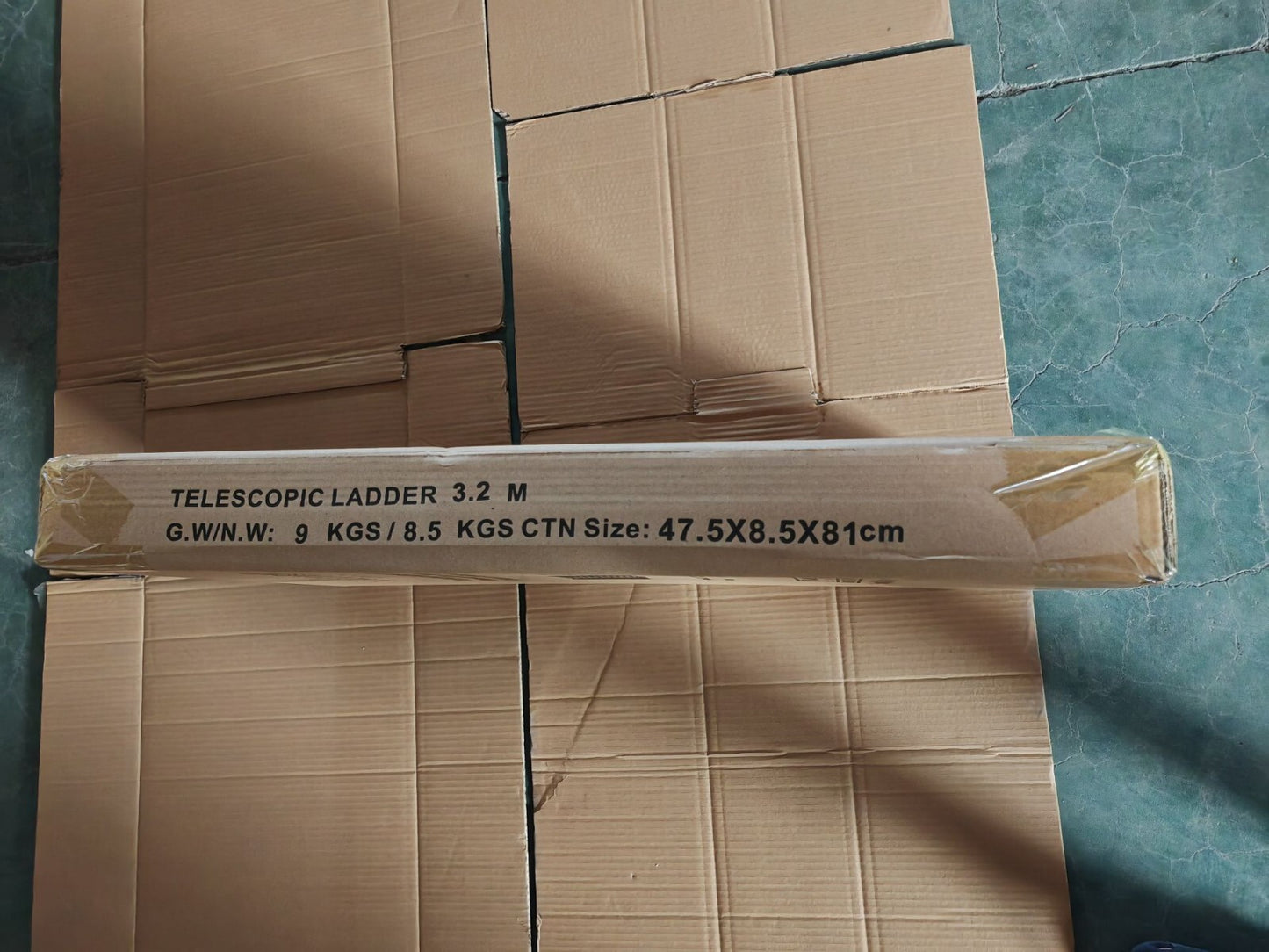Katashi Telescopic Ladder 3.2M Step Aluminium Extension Portable
