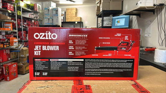 Ozito PXC 36V Brushless Jet Blower Kit 2x4.0Ah Skin only 18V Power Tool