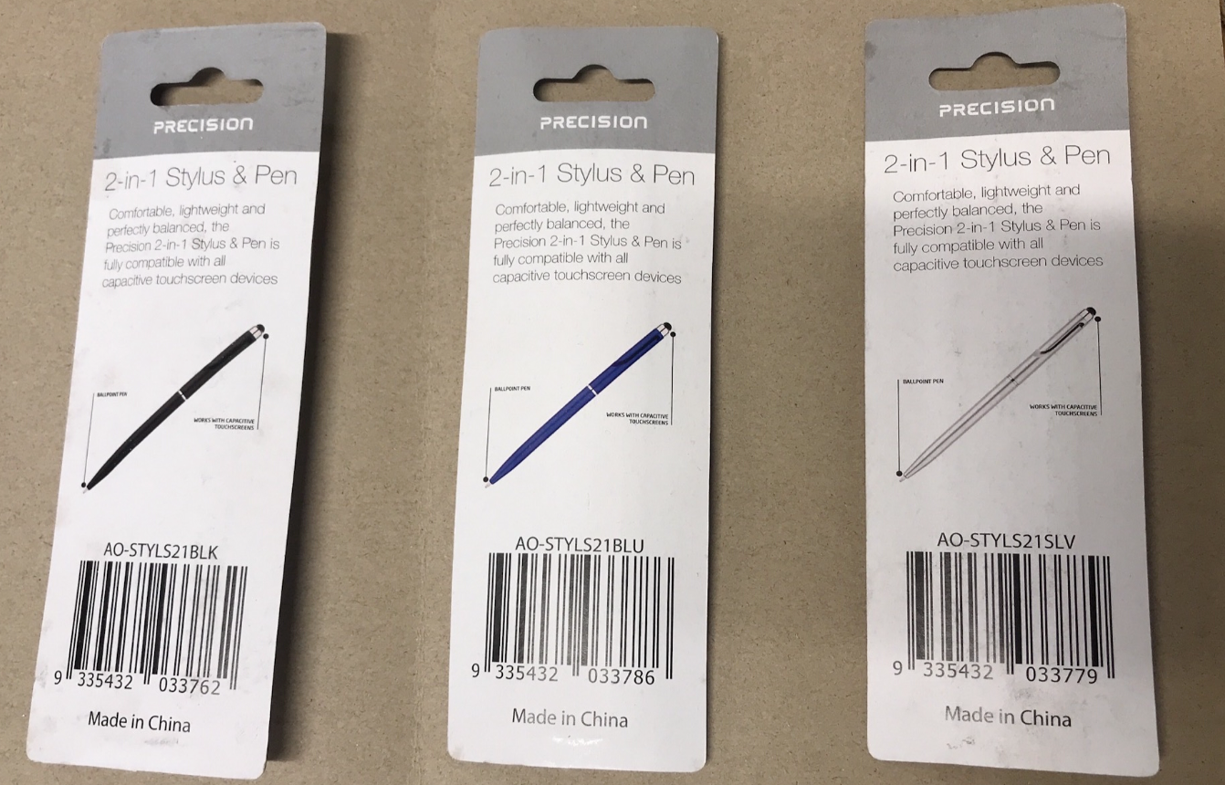 Precision 2 In 1 Stylus Ink Pen Capacitive Touch Screen For Tablet Phone