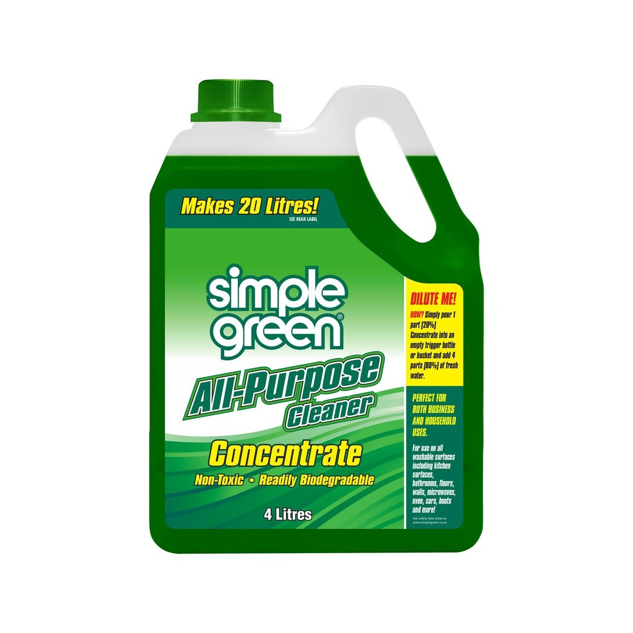 Simple Green 4L Concentrate Surface Oil Dirt Grease Remover All Purpose Cleaner