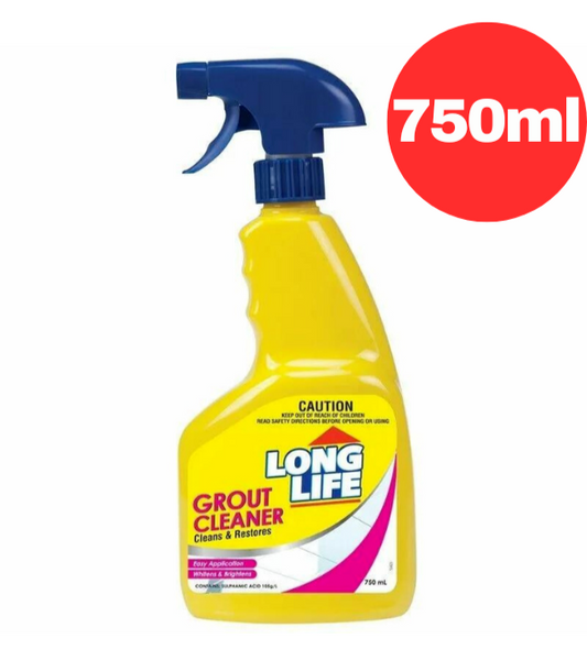 Long Life 750ml Grout Cleaner Non Scratching Formula Ceramic Tiles Surfaces