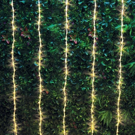Lytworx Cascading Waterfall Lights 600 LED Low Voltage Xmas Decor Warm White