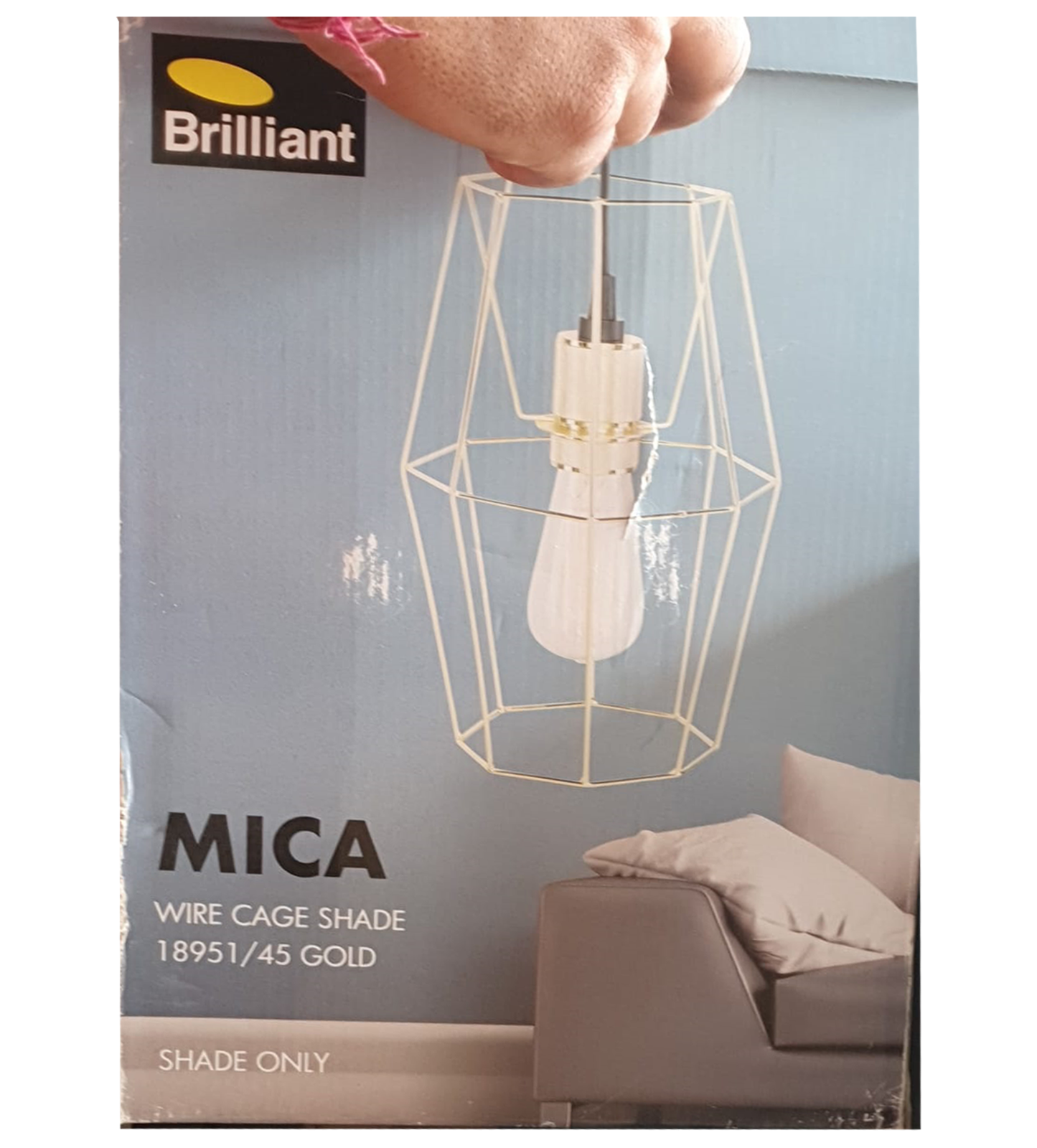 Brilliant Mica Pendant Light Wire Ceiling Lamp Modern Kitchen Home Decoration