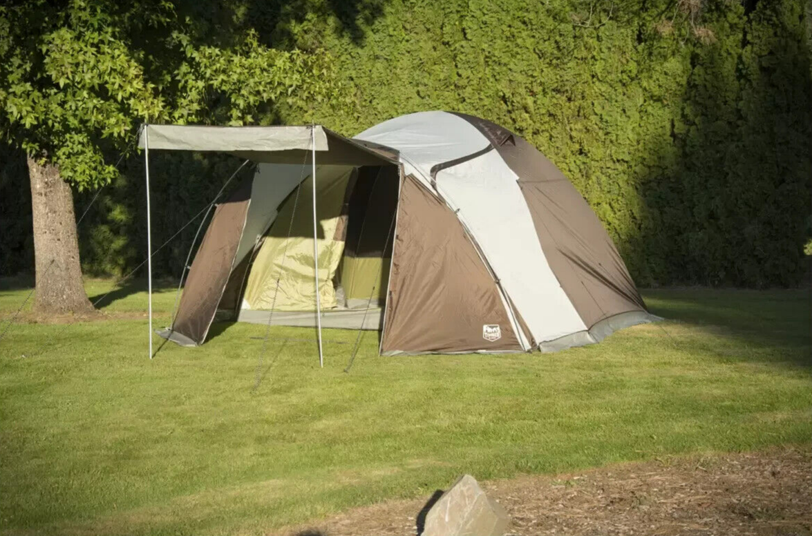 Timber Ridge  Camping Tent  6 Person Dome Hiking Outdoor Shelter Waterproof