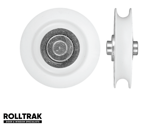 Rolltrak 36mm Sliding Door Roller Replacement Nylon Concave for Patio Doors 1 pc