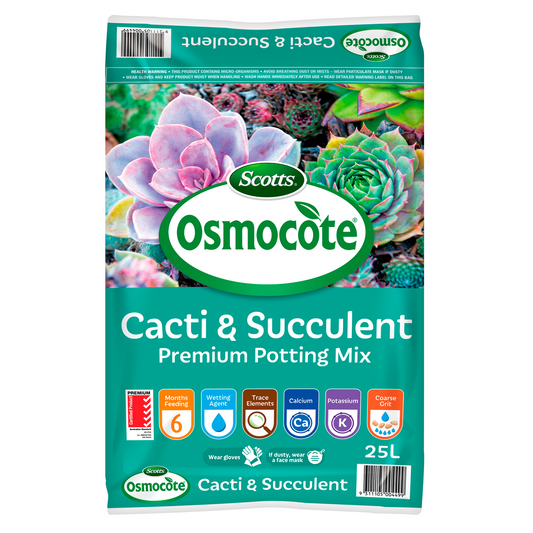 Scotts Osmocote 25L Cacti And Succulent Premium Potting Mix