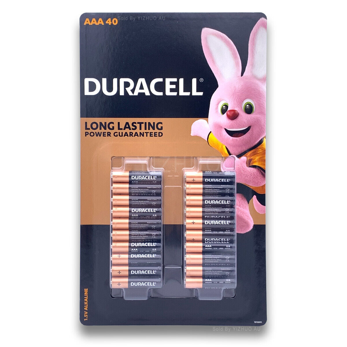 Duracell Coppertop AAA Battery Alkaline Batteries Long Lasting Geniune 40 Pack